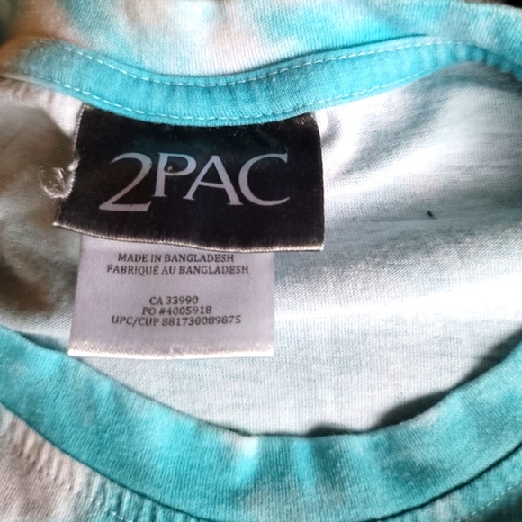 2PAC Men's Tie Dye T-Shirt Size XL - Picture 8 of 11